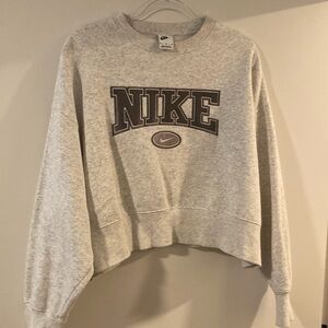Nike crop sweatshirt